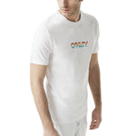 T-Shirt Oakley Pixel B1B - Bianco