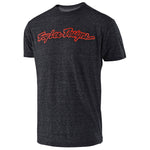 T-Shirt Troy Lee Designs Signature - Grigio arancio