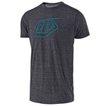 T-Shirt Troy Lee Designs Logo - Grigio azzurro