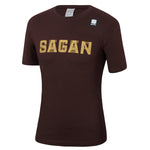 T-Shirt Peter Sagan - Marrone
