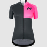 Maglia donna Assos UMA GT Stahlstern - Rosa nero - H