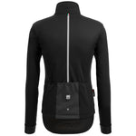 Santini Vega Multi Hooded jacket - Black