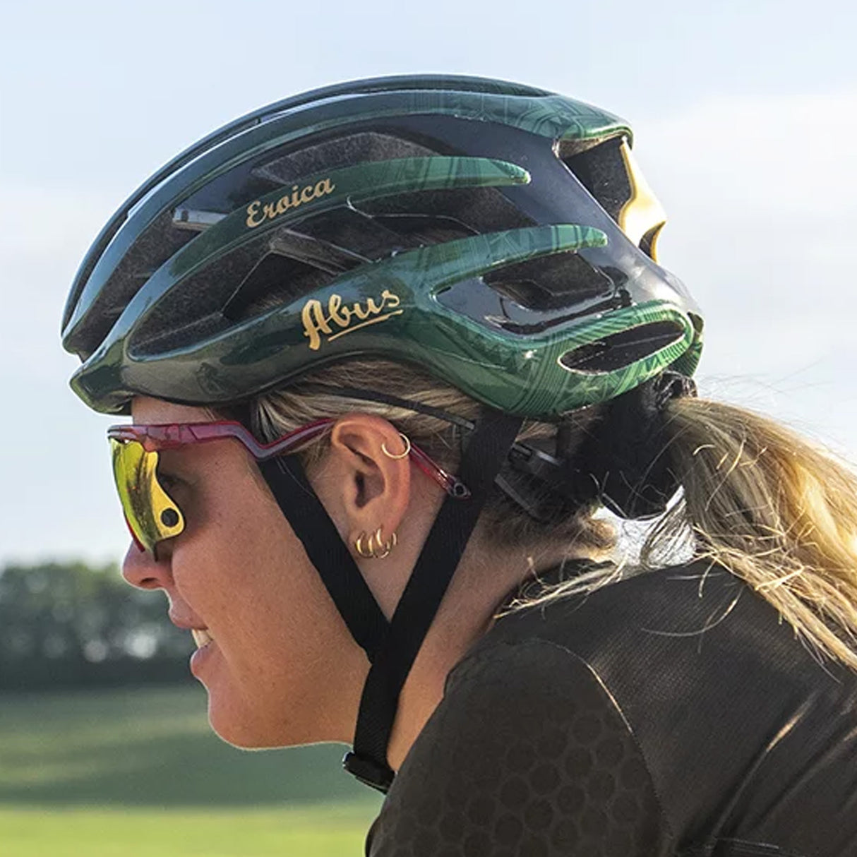 Casco Abus AirBreaker x Eroica - Verde - Q
