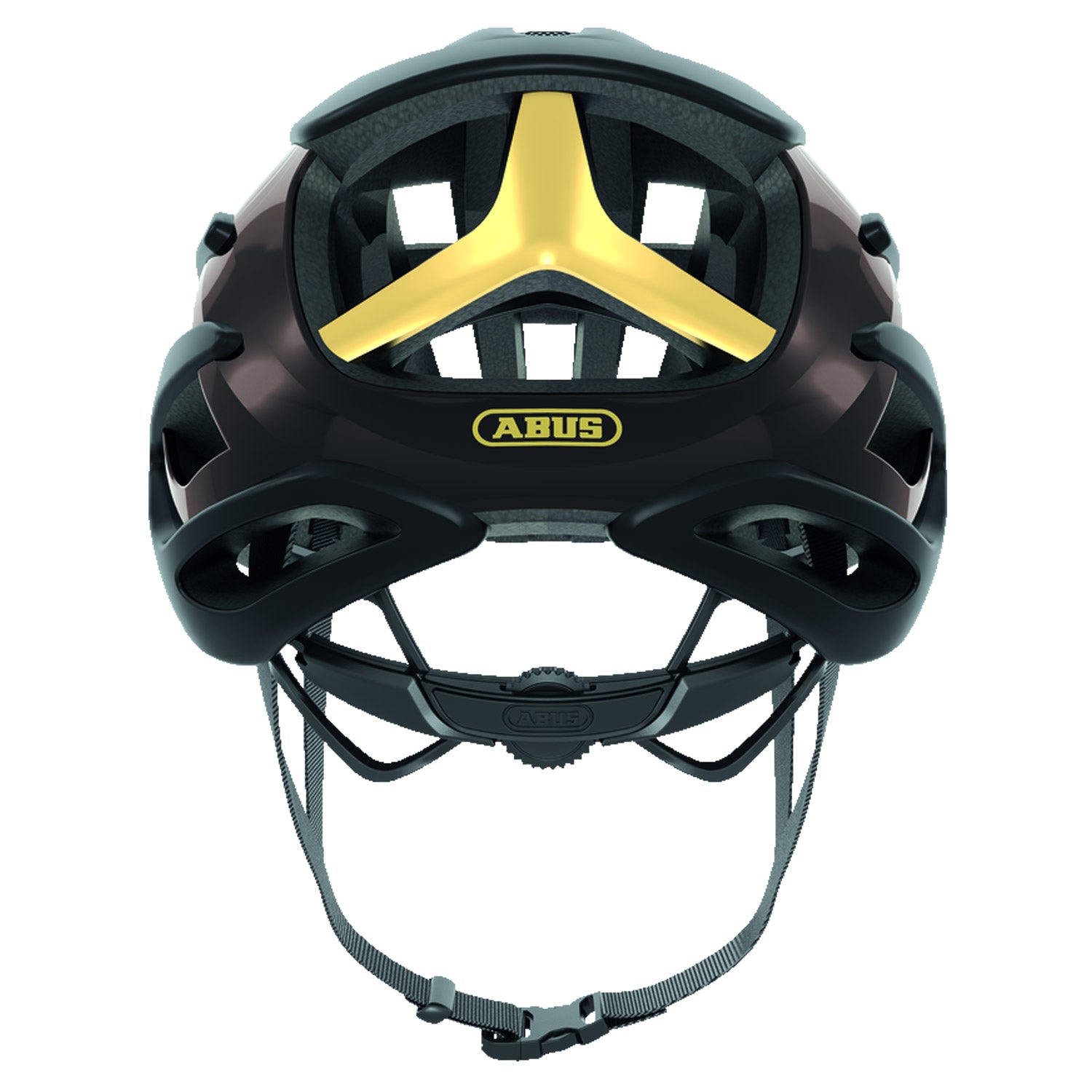 fahrradhelm schwarz gold Abus Airbreaker Radhelm