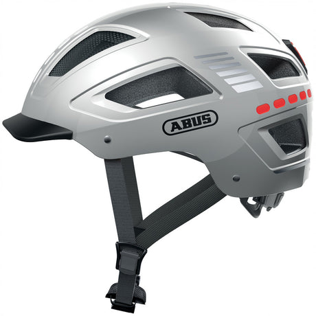 Casco Abus Hyban 2.0 Led - Argento - M