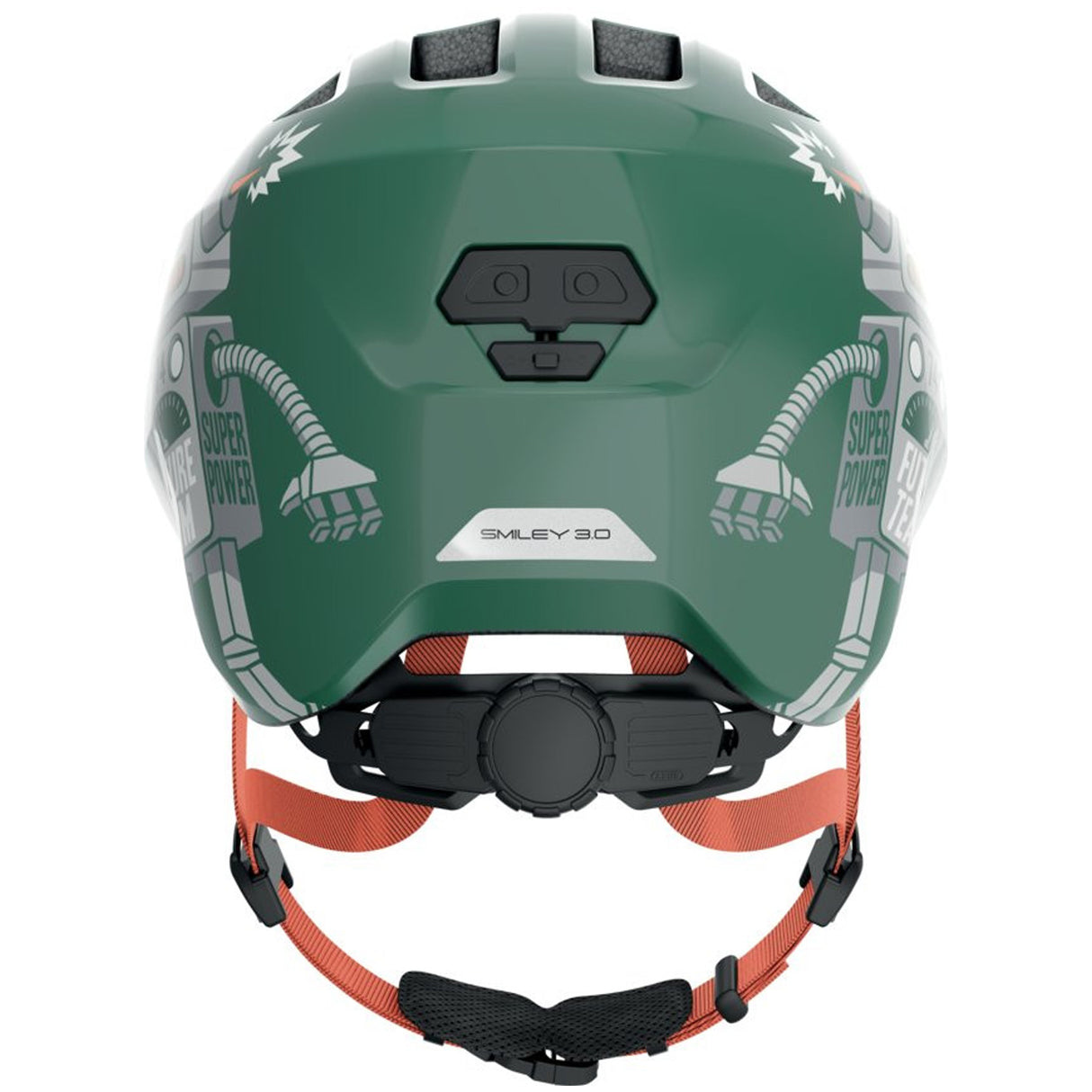 Casco bambino Abus Smiley 3.0 - Green Robo - N