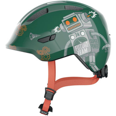 Casco bambino Abus Smiley 3.0 - Green Robo - L