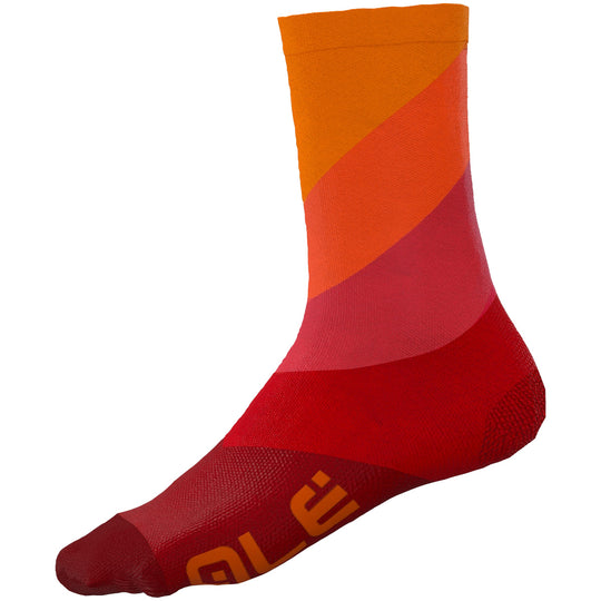 Ale Diagonal Digitopress socken - Rot