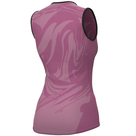 Maglia intima senza maniche donna Ale Etesia - Viola - M