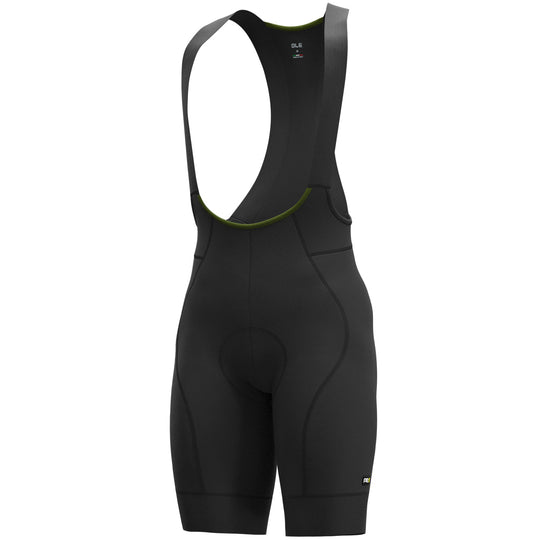 Ale PRR Green Speed bib short - Black 