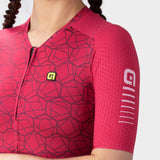 Maglia donna Ale R-EV1 Velocity - Bordeaux - N