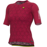 Maglia donna Ale R-EV1 Velocity - Bordeaux - L