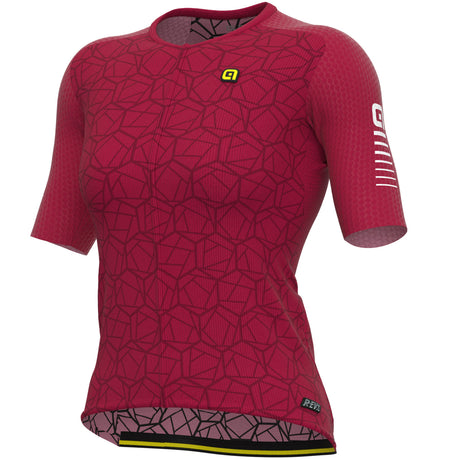 Maglia donna Ale R-EV1 Velocity - Bordeaux - L