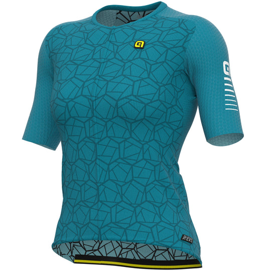 Maglia donna Ale R-EV1 Velocity - Blu