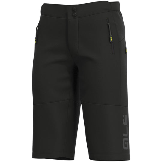 Pantaloncini Ale Rock Off Road - Nero