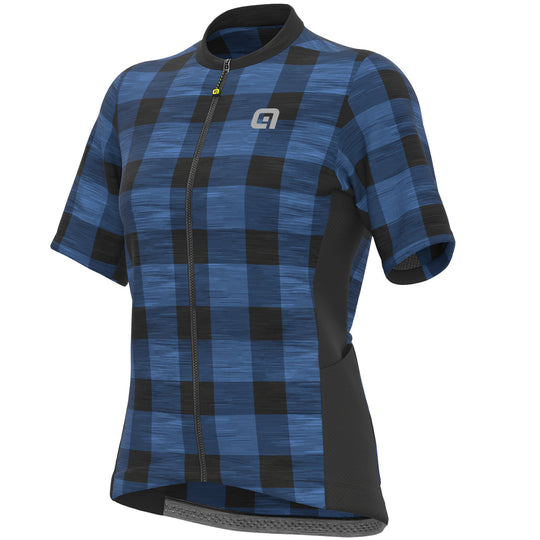 Maglia donna Ale Off Road Scottish - Blu
