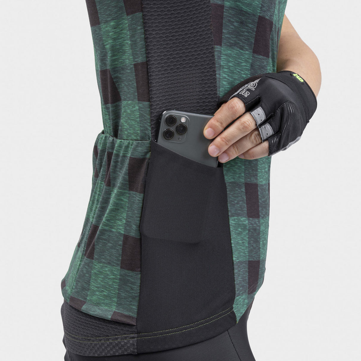 Maglia donna Ale Off Road Scottish - Verde - M