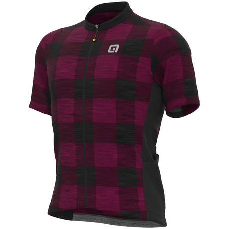 Maglia Ale Off Road Scottish - Bordeaux - D