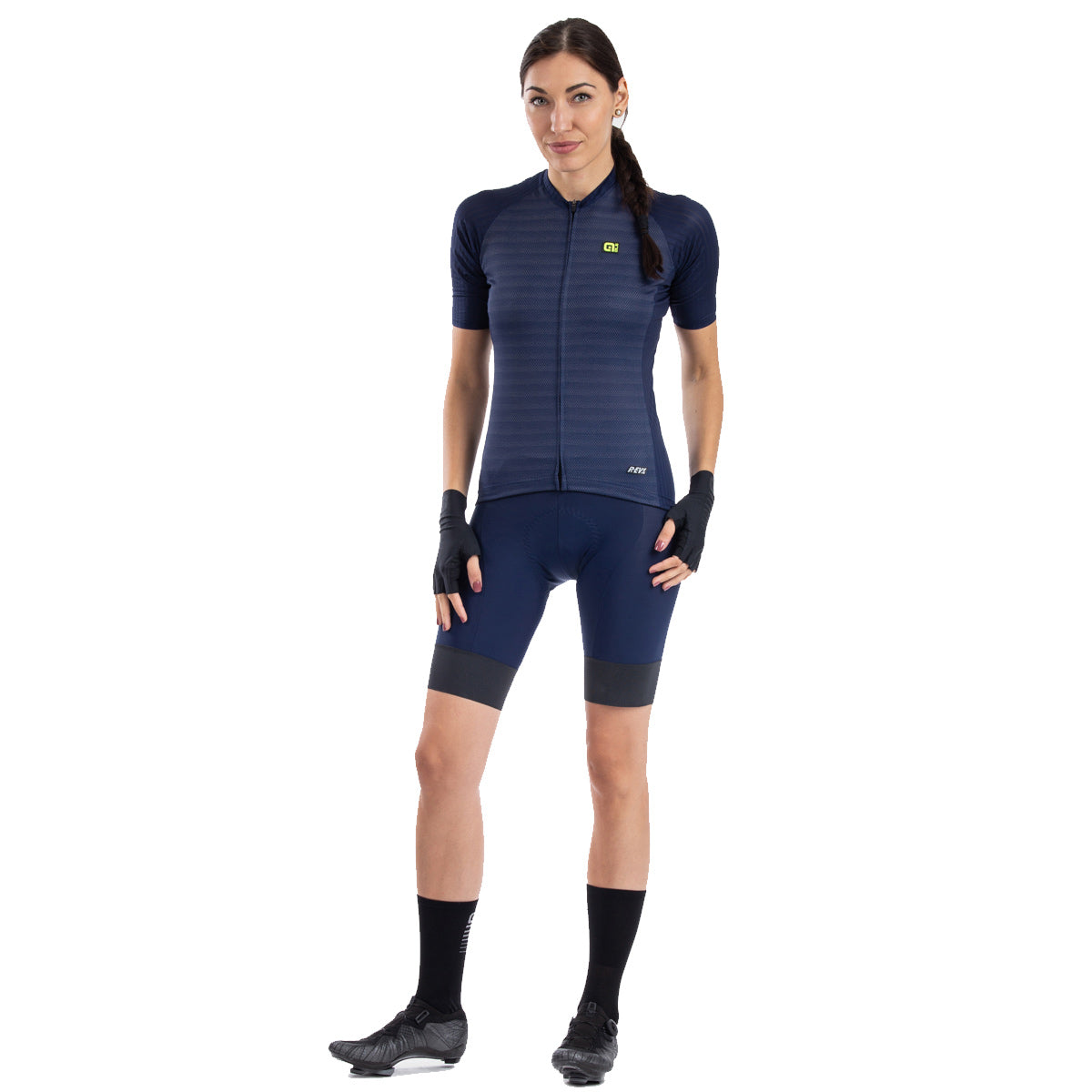 Maglia donna Ale R-EV1 Silver Cooling - Blu - G