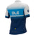Ale Solid Blend jersey - Blue white