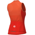 Maillot sin mangas mujer Ale Solid Level - Rojo