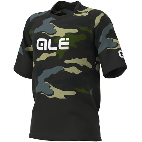 Maglia Ale Off Road Stain - Verde - I