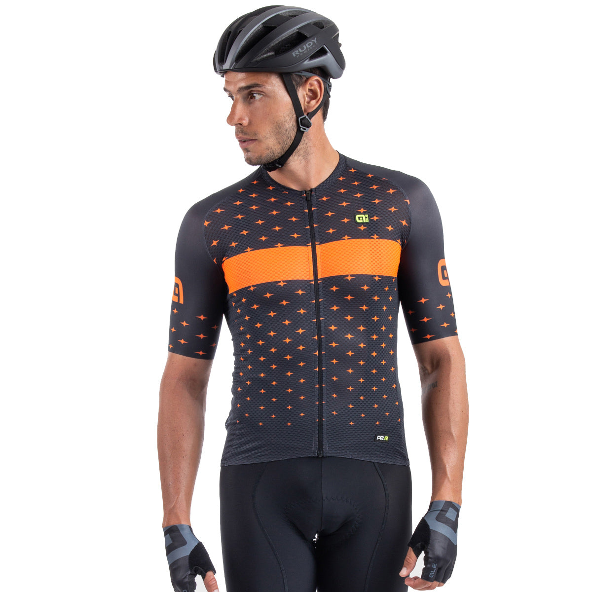 Maglia Ale PRR Stars - Grigio arancio - A