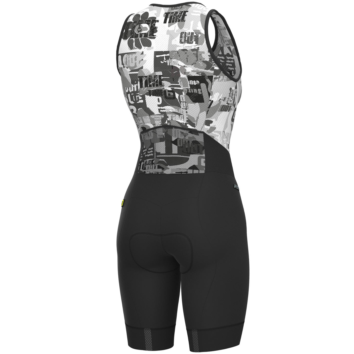 Salopette donna Ale R-EV1 Velocity Integrato - Nero grigio - F