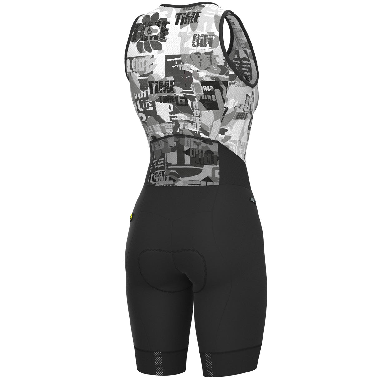 Salopette donna Ale R-EV1 Velocity Integrato - Nero grigio - F