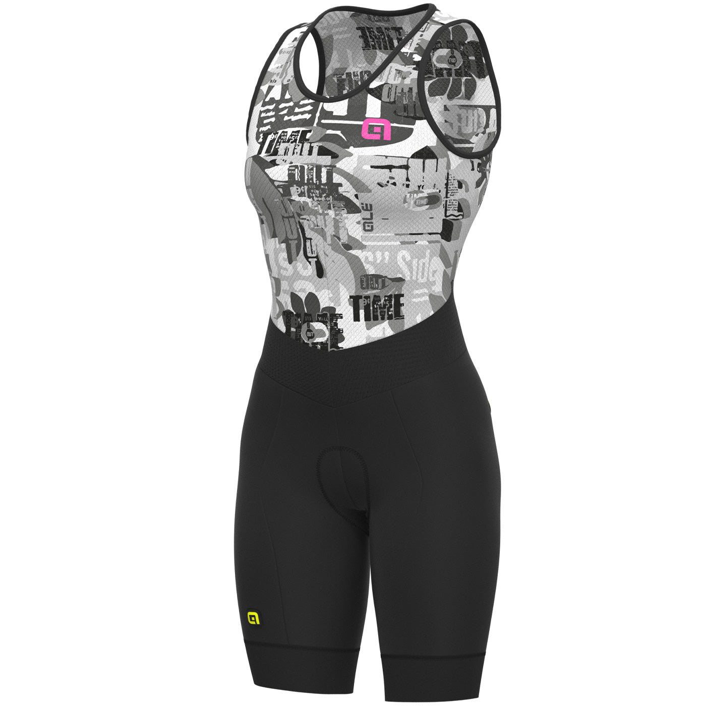 Salopette donna Ale R-EV1 Velocity Integrato - Nero grigio - E