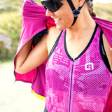 Salopette donna Ale R-EV1 Velocity Integrato - Nero viola - C