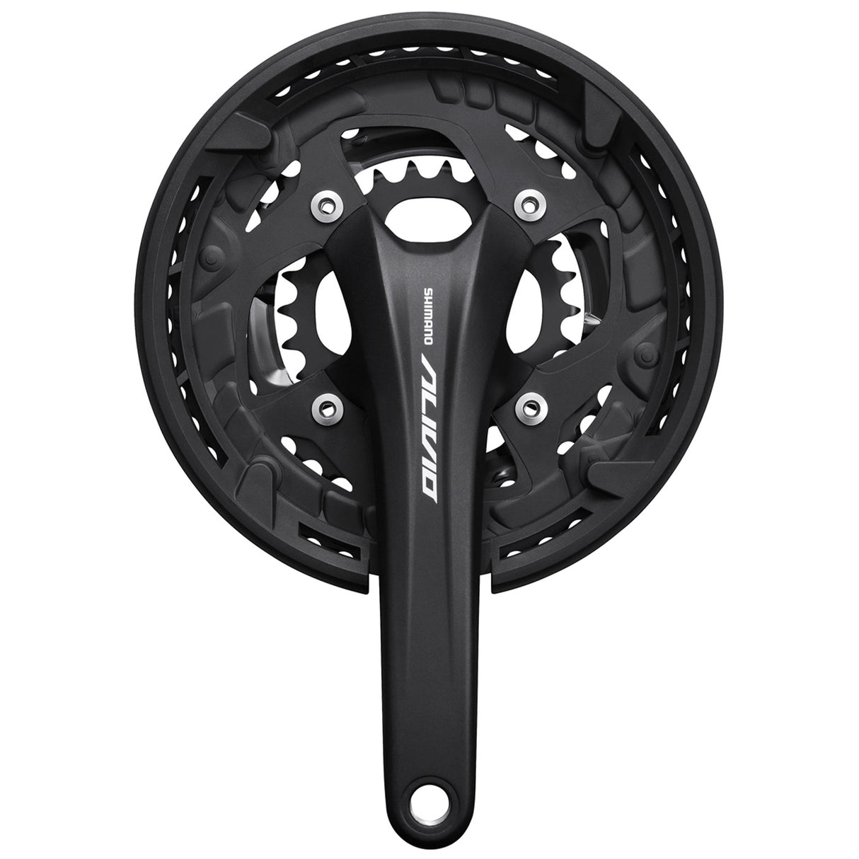 Guarnitura Shimano Alivio 9V FC-T4060 175mm 44/32/22 - Nero - H