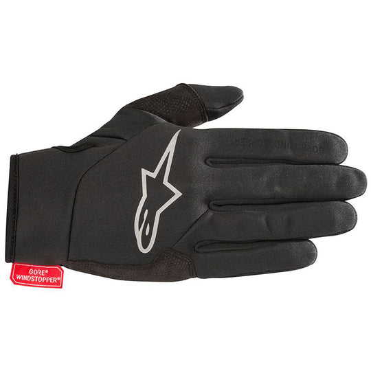 Guantes Alpinestars Cascade Gore Windstopper - Negro
