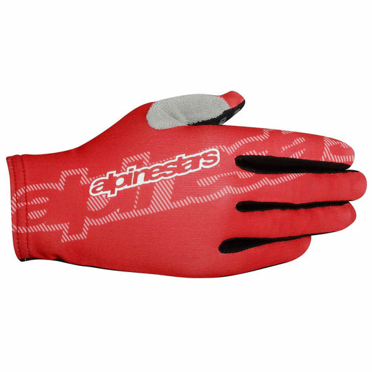 Guantes Alpinestar F-Lite - Rojo Blanco