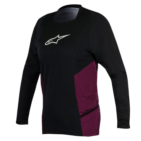 Maglia ML Donna Alpinestars Drop 2 - Nero Viola