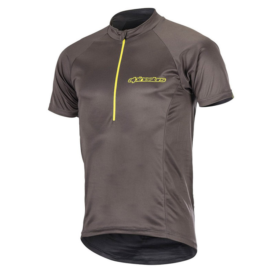 Maglia Alpinestars Elite - Grigio Giallo