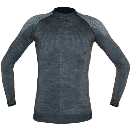 Maglia intima manica lunga Alka Merino - Grigio
