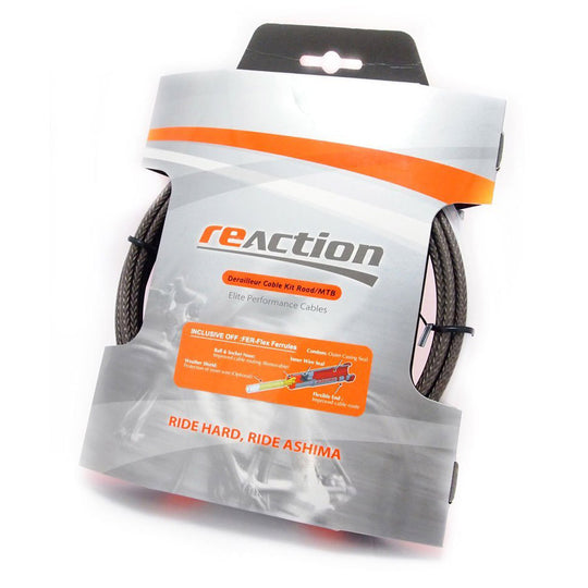 Ashima Reaction Derailleur Cable Kit - Carbon
