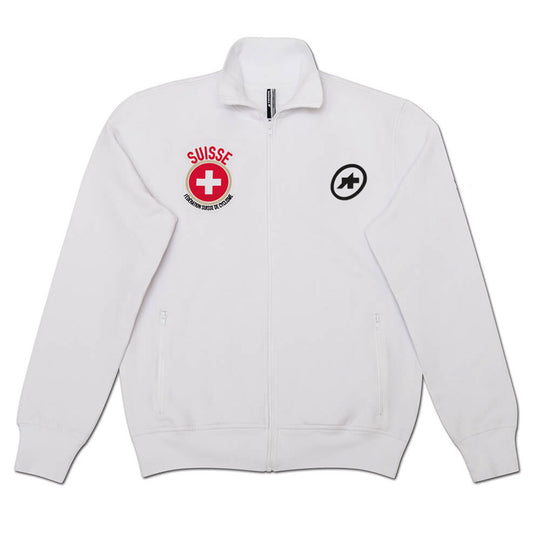 Assos FelpaJack Suisse Federation Sweatshirt - White