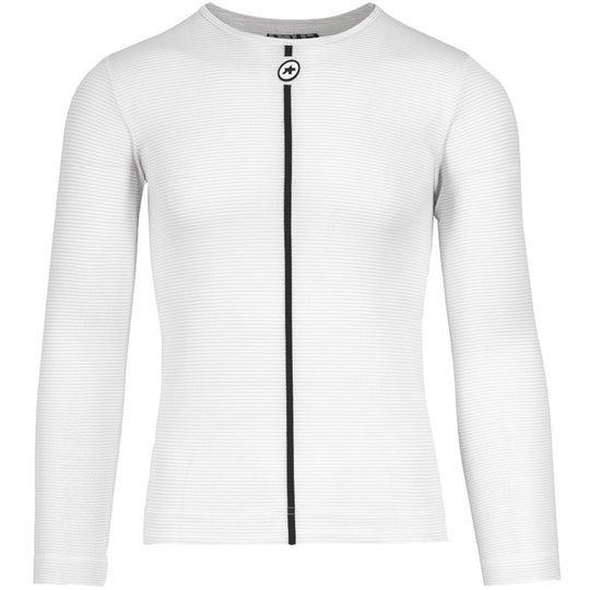 Assos Assosoires Summer LS Skin long sleeves base layer - White