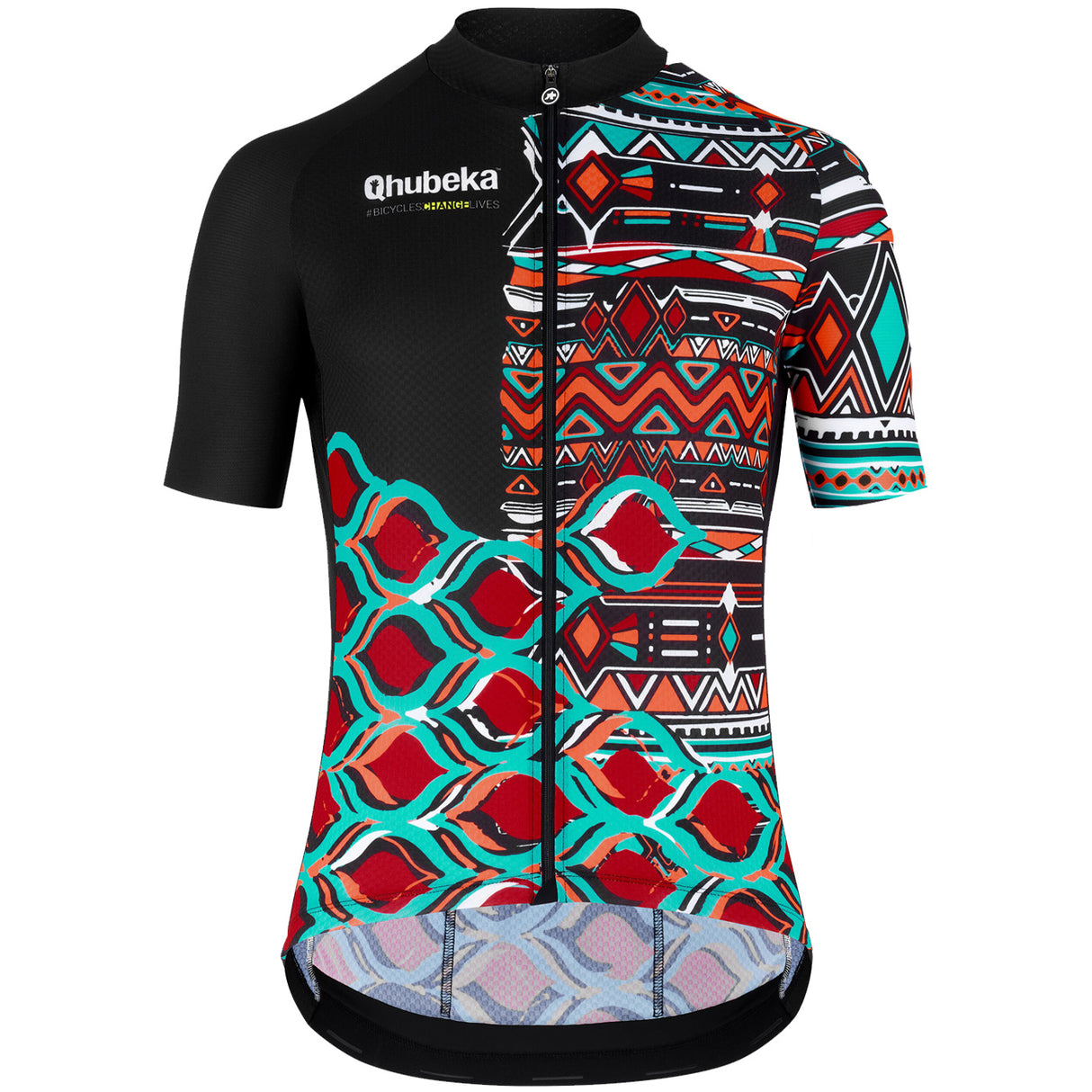 Maglia Assos Qhubeka BCL GT - Nero - A