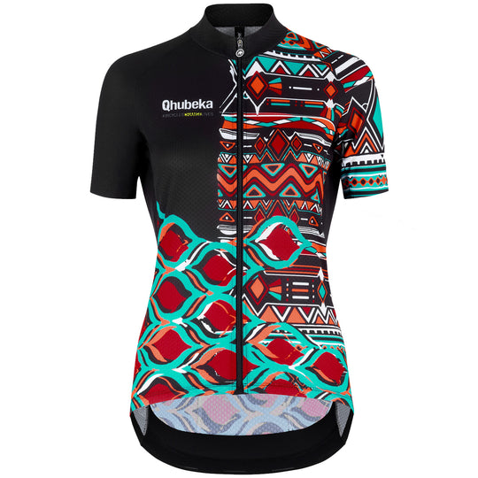 Maglia donna Assos Qhubeka BCL GT - Nero