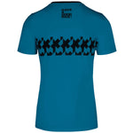 T-Shirt Assos Signature RS Griffe - Blau