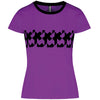 T-Shirt frau Assos Signature RS Griffe - Violett