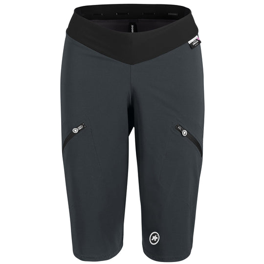 Pantaloncini donna Assos Trail Cargo - Grigio