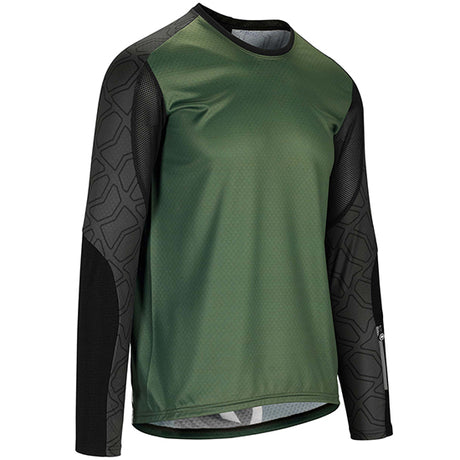 Maglia maniche lunghe Assos Trail LS - Verde