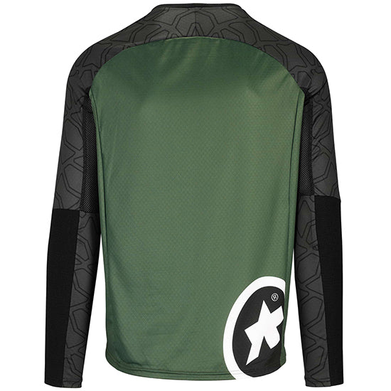 Maglia maniche lunghe Assos Trail LS - Verde