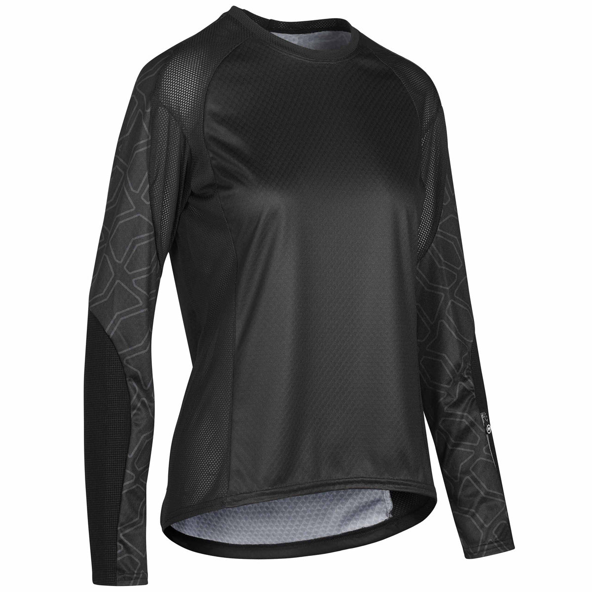 Maglia maniche lunghe donna Assos Trail - Nero