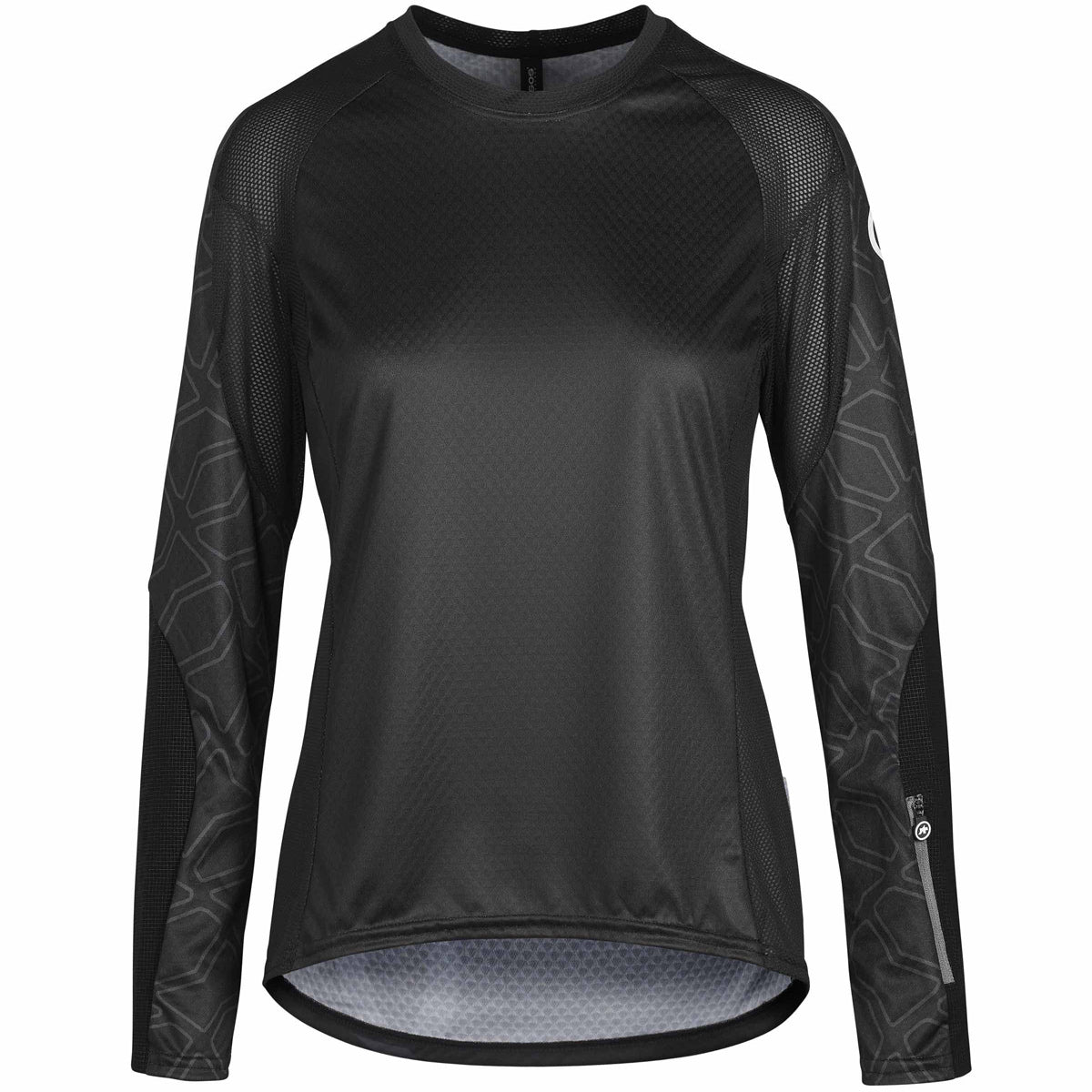 Maglia maniche lunghe donna Assos Trail - Nero