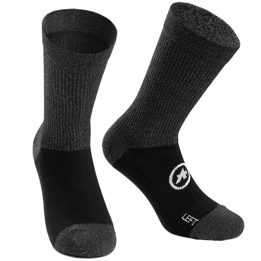Chaussettes Assos Trail Evo - Noir